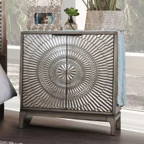 Furniture of America CM7521N Kamalah - Nightstand - Antique Gray