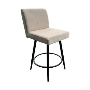 Intercon BS-BS-110C-CHM-C24 Metal Base Barstools - Barstool With Parsons Seat - Champagne