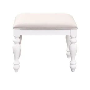 Liberty Furniture 607-BR99 Summer House - Vanity Stool - Oyster White