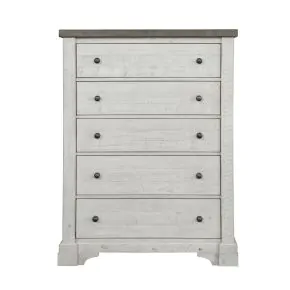 Samuel Lawrence Furniture S786-040 Valley Ridge - 5-Drawer Chest - White