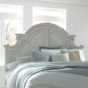Liberty Furniture 244-BR13 Liberty Furniture 244-BR13 Magnolia Manor - Queen Panel Headboard - Antique White