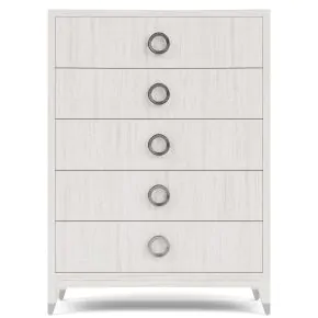 Riverside Furniture 82565 Hepburn - 5 Drawer Chest - White