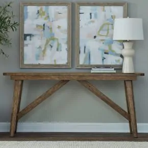 Liberty Furniture 930-OT1030 Carolina Park - Sofa Table - Amber Brown
