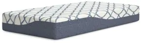 Sierra Sleep® by Ashley M42511 10 Inch Chime Elite 2.0 - Twin Mattress - White / Blue