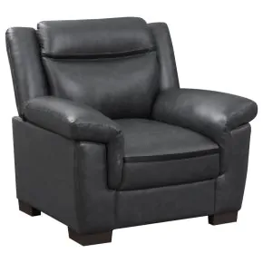 CoasterEveryday 506593 Arabella - Upholstered Padded Arm Accent Chair - Gray