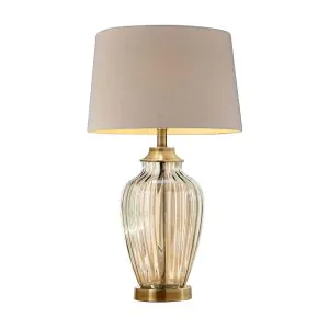 Furniture of America L9713 Lee - Table Lamp - Gold / Clear
