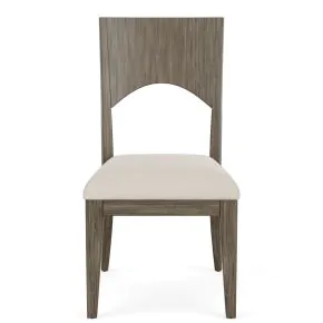 Riverside Furniture 87157 Sariel - Upholstered Side Chair (Set of 2) - Dark Brown