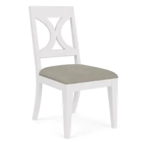 Riverside Furniture 37220 Cora - X-Back Side Chair (Set of 2) - Cloud