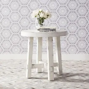 Liberty Furniture 406W-OT1024 Liberty Furniture 406W-OT1024 Modern Farmhouse - Splay Leg Round End Table - White