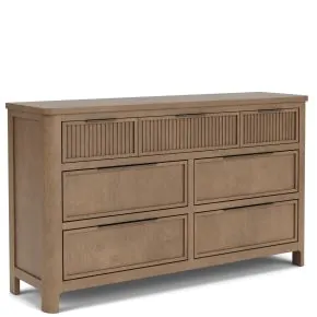 Riverside Furniture 42560 Jaxon - 7-Drawer Dresser - Casual Mink