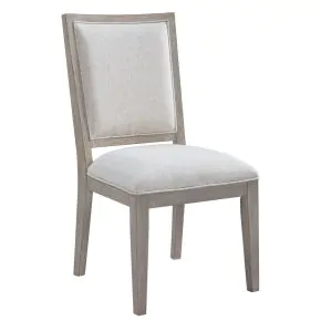 Riverside Furniture 79258 Bennett - Upholstered Side Chair (Set of 2) - Frosted Gray