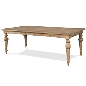 Riverside Furniture 54950 Sonora - Dining Table - Snowy Desert