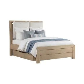 Intercon CT-BR-2560Q-FRO-C Intercon CT-BR-2560Q-FRO-C Cornerstone - Queen Bed With Cushions - French Oak