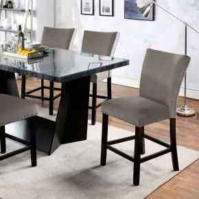 Furniture of America CM3496PT-TABLE Opheim - Counter Height Table - Black