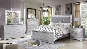 Furniture of America CM7518M Belleterre - Mirror - Silver