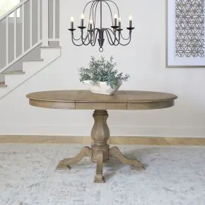 Liberty Furniture 244N-DR-PDS Liberty Furniture 244N-DR-PDS Magnolia Manor - Pedestal Table - Weathered Bisque
