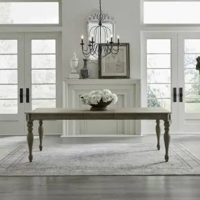 Liberty Furniture 244N-T4490 Liberty Furniture 244N-T4490 Magnolia Manor - Rectangular Leg Table - Weathered Bisque