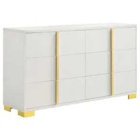 Coaster Fine Furniture 222933 Marceline - 6-Drawer Dresser - White