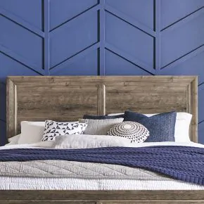 Liberty Furniture 384-BR15 Liberty Furniture 384-BR15 Ridgecrest - King Panel Headboard - Cobblestone