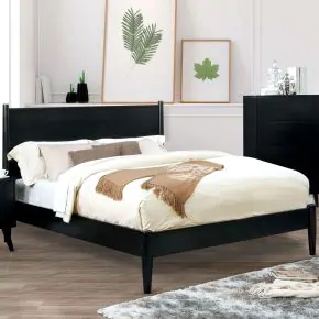 Furniture of America CM7386BK-EK-BED Lennart - Eastern King Bed - Black