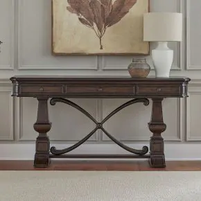 Liberty Furniture 765-OT1030 Providence Park - Sofa Table - Chateau Brown