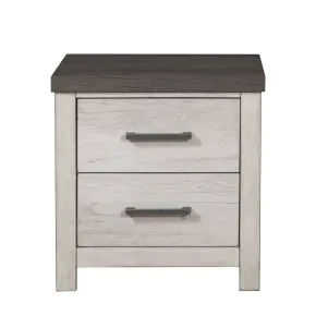 Samuel Lawrence Furniture S466-050 Riverwood - Nightstand With Usb Port - Gray
