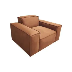 Intercon SY-CH-CRT-RST-C Carter - Double Chair - Aumerry New Buck Rust