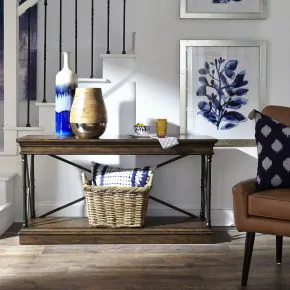 Liberty Furniture 315-OT1030 Tribeca - Sofa Table - Cordovian Brown