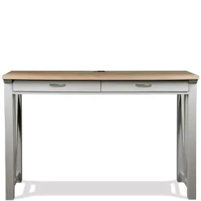 Riverside Furniture 12133 Osborne - Nesting Desk - Timeless Oak / Gray Skies