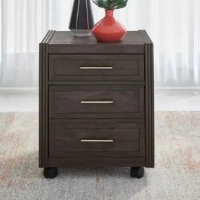 Liberty Furniture 313-HO146 Modern Edge - Castered Filing Cabinet - Caffe