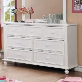 Furniture of America CM7155WH-D Olivia - Dresser - White