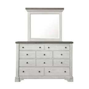 Samuel Lawrence Furniture S786-010 Valley Ridge - 10-Drawer Dresser - White