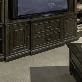 Liberty Furniture 297-TV78 Paradise Valley - 78" Entertainment Console - Saddle Brown
