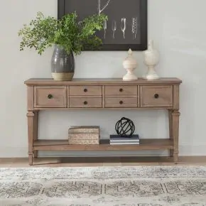 Liberty Furniture 928-OT1030 Haven Hills - Sofa Table - Camel Beige