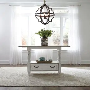 Liberty Furniture 244-GT3660 Magnolia Manor - Gathering Table - Antique White