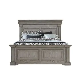 Pulaski Furniture P091-BR-K3 Pulaski Furniture P091-BR-K3 Madison Ridge - King Panel Bed - Light Oak