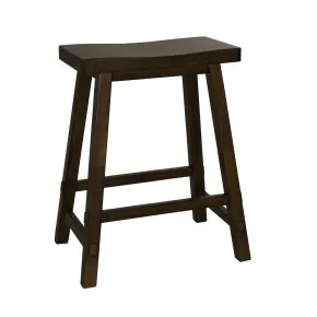 Liberty Furniture 38-B1824 Creations - 24" Sawhorse Counter Stool - Tobacco