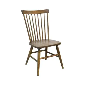 Intercon CL-CH-1108W-WCT-RTA Colonial Oak - Spindle Chair - Weathered Chestnut