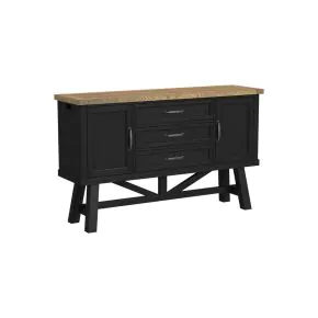 Intercon HD-CA-6640-RWR-C Hendricks - Server - Rustic Wheat / Raven