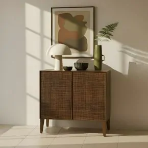 ACME AC02897 Lois - Cabinet - Walnut