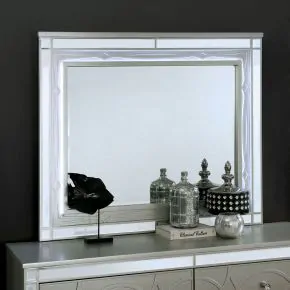 Furniture of America CM7891M Manar - Mirror - Silver