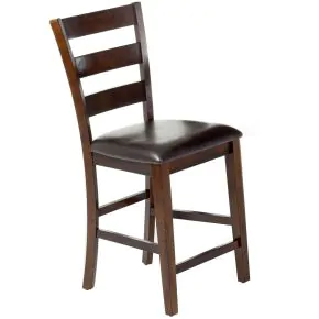 Intercon KA-BS-669L-RAI-K24 Intercon KA-BS-669L-RAI-K24 Kona - Ladder Stool - Raisin