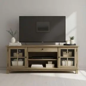 Liberty Furniture 481-TV82 Logan - 82" TV Console Multi - Light Brown
