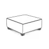 England Furniture 4550-10 Caylor Cocktail Ottoman