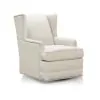 England Furniture 470-69N Reynolds Swivel Chair with Nails
