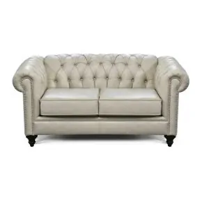 England Furniture 4H06LSN Brooks Loveseat with Nails