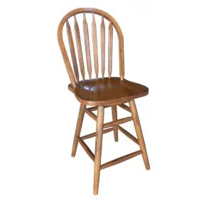 Tennessee Enterprises 5105BW 24" Arrowback Swivel Barstool