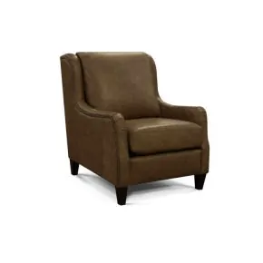 England Furniture 7354ALN Beale Leather Chair with Nails