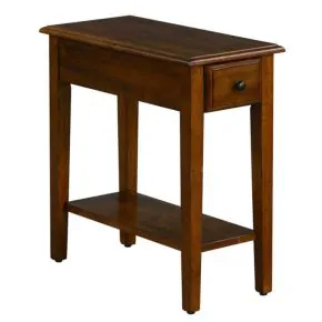 Tennessee Enterprises 7703BW End Table w/ Drawer
