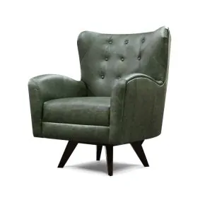 England Furniture 8C069AL Harlow Leather Swivel Chair
